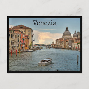 Carte Postale Grand Canal, Venise, Italie