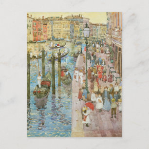 Carte Postale Grand Canal, Venise par Maurice Prendergast