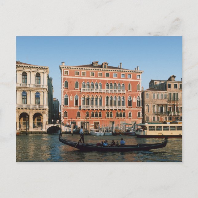 Carte Postale Grand Canal, Venise, Vénétie, Italie (Devant)