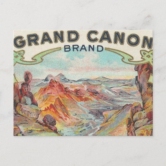 Carte Postale Grand Canon (Devant)