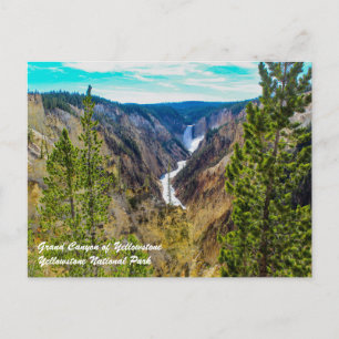 Carte Postale Grand Canyon de Yellowstone