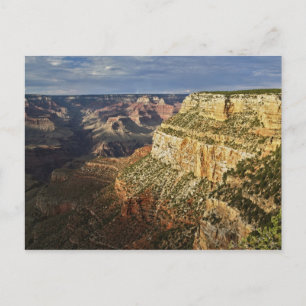 Carte Postale Grand Canyon depuis la rive sud au coucher du sole