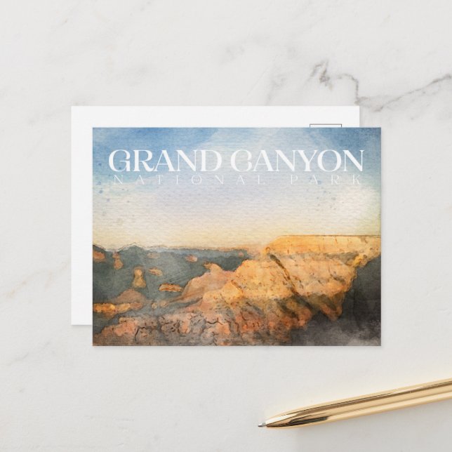 Carte Postale Grand Canyon National Park, Arizona Postcard (Devant/Arrière en situation)