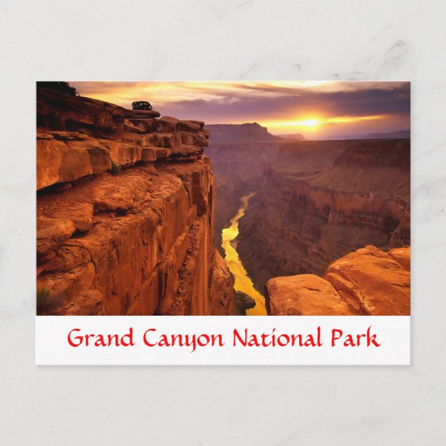 Carte postale Grand Canyon National Park Sunset Ar (Devant)