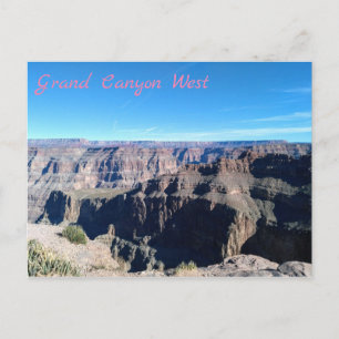 Carte postale Grand Canyon Ouest