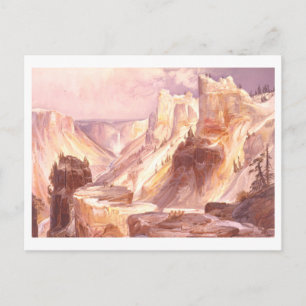 Carte Postale Grand Canyon Prang Lithographie Vintage