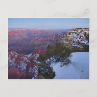 Carte Postale Grand Canyon Snow Postcard