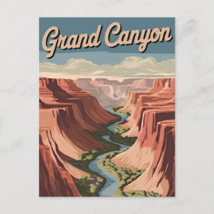 Carte Postale Grand Canyon vintage