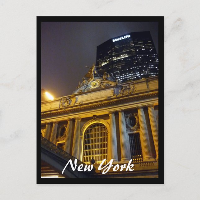 Carte Postale grand central nyc (Devant)