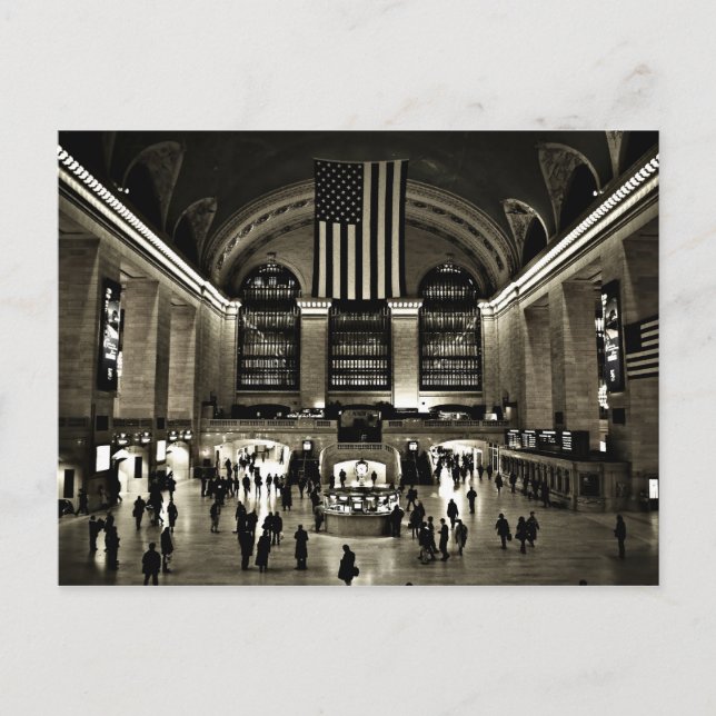 Carte Postale Grand Central Station (Devant)