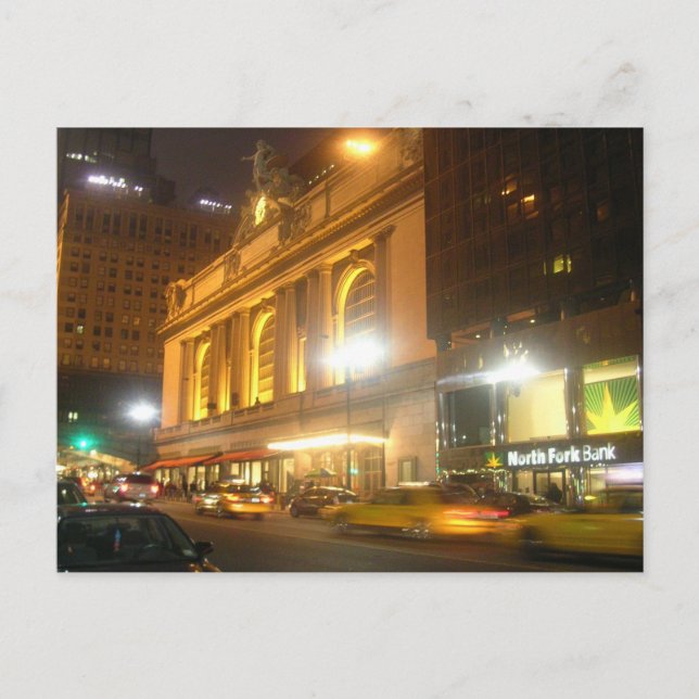 Carte Postale Grand Central Station, New York (Devant)