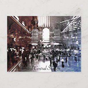 Carte Postale Grand Central Station, New York