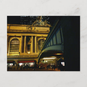 Carte Postale Grand Central Station - Nuit - New York City