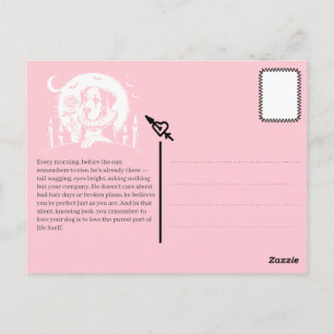 Carte Postale Grand Danois "GRAND AMOUR"