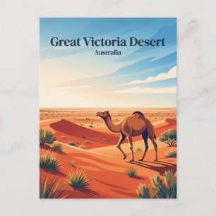Carte Postale Grand désert de Victoria Australie