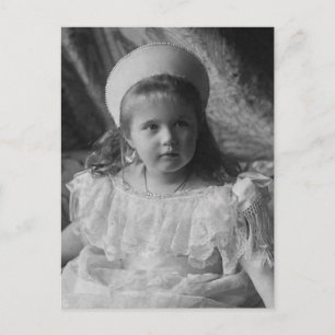 Carte Postale Grand-Duchesse Anastasia Romanov Robe de cour de R