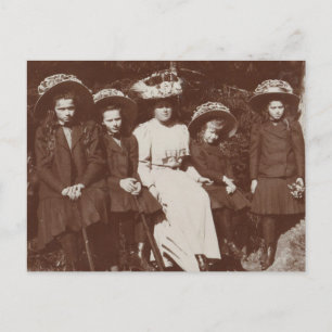 Carte Postale Grand-Duchesse de Russie, OTMA Romanov