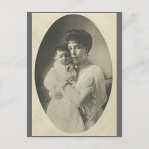 Carte Postale Grand-Duchesse Viktoria Melita & Marie Romanov #25
