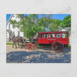 Carte Postale Grand Hôtel Carrosse, Mackinac Island, Michigan