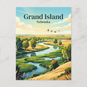 Carte Postale Grand Island, Nebraska