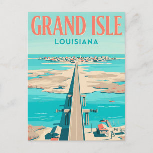 Carte Postale Grand Isle États-Unis