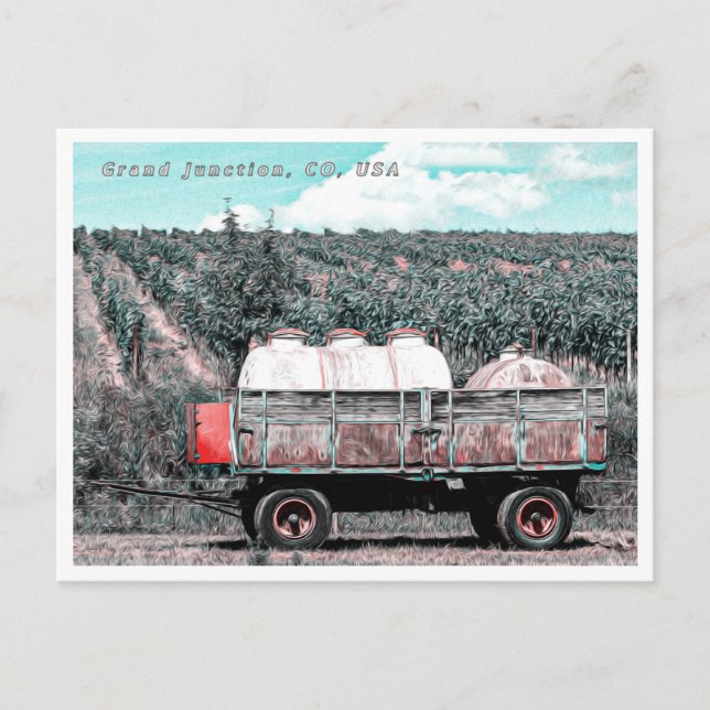 CARTE POSTALE GRAND JONCTION COLORADO (Devant)