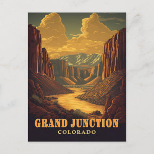 Carte Postale Grand Junction, Colorado Vintage