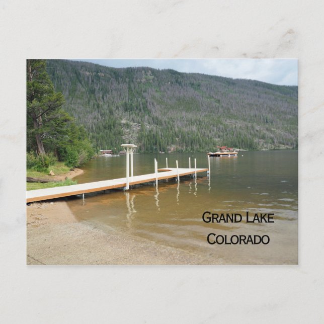 Carte Postale Grand Lake Colorado (Devant)