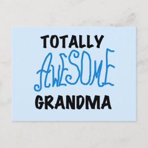 Carte Postale Grand-maman totalement impressionnante - T-shirts
