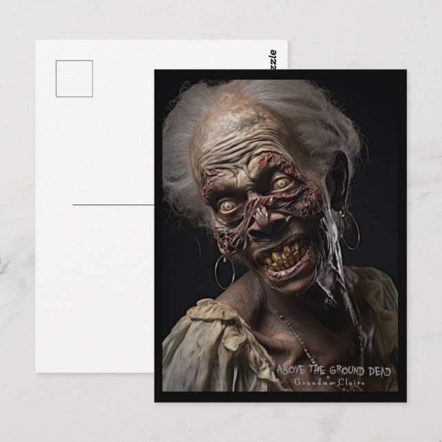 Carte Postale Grand-mère Claire (Devant / Derrière)