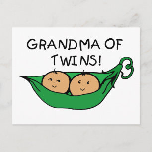 Carte Postale Grand-mère de Twins Pod