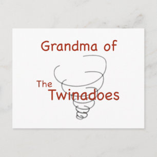 Carte Postale Grand-mère Twinadoes