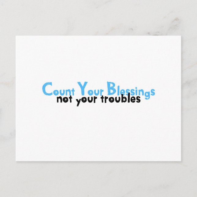 Carte Postale Grand message pour vous faire sourire (Devant)