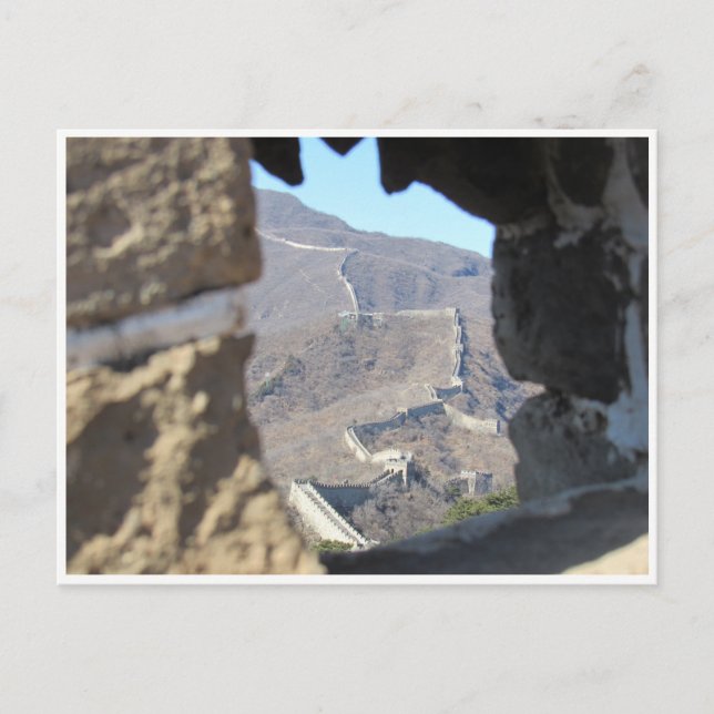 Carte Postale grand mur aperçu (Devant)