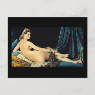 Carte Postale Grand Odalisque 1814