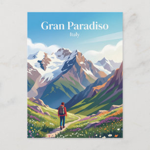 Carte Postale Grand Paradis Italie
