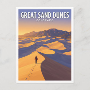 Carte Postale Grand Parc National des Dunes de Sable Alamosa Col