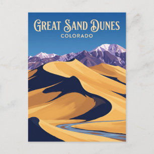 Carte Postale Grand Parc National des Dunes de Sable Colorado