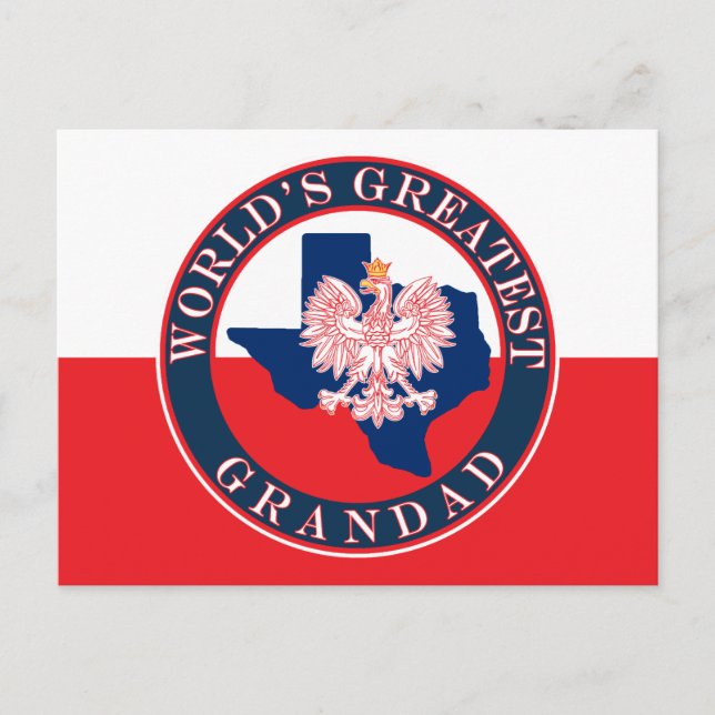 Carte Postale Grand-père du monde (Devant)