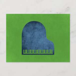 Carte Postale Grand Piano Blues