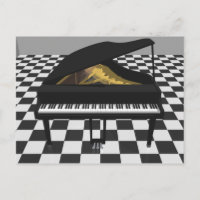 Grand Piano & Carrelage : 3D Modèle :