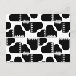 Carte Postale Grand Pianos Musique Thème Piano Art COULEUR PERSO