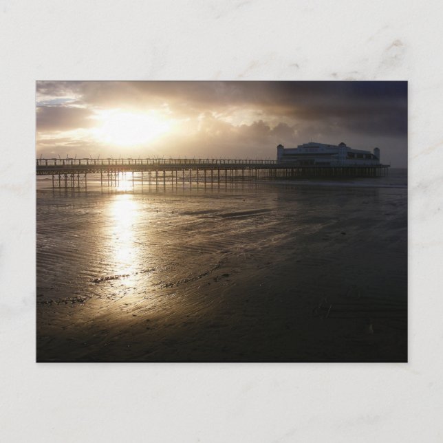 Carte Postale Grand Pier Weston Super Mare (Devant)