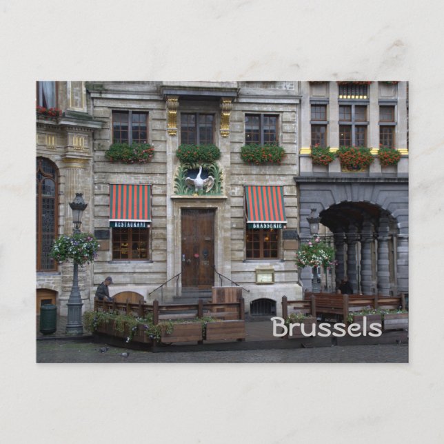 Carte Postale Grand-Place, Bruxelles (Devant)
