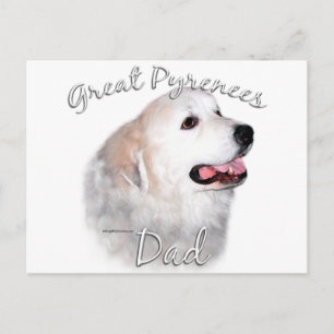 Carte Postale Grand Pyrénées Papa 2