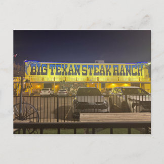 Carte Postale Grand Ranch Big Texan Steak