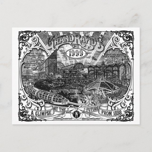 Carte postale Grand Rapids 1999 (Devant)