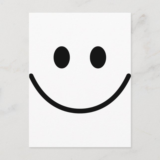 Carte Postale grand sourire (Devant)