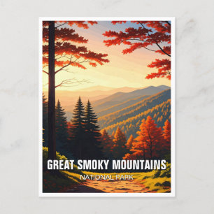 Carte Postale Grand souvenir Smoky Mountains