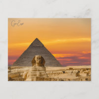 Grand sphinx de giza Egypte vintage Moyen-Orient